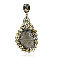 Multi Tourmaline Designer Pendant