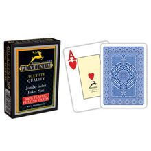 Plastic Blue Playing Cards