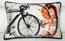 CYCLE Art Image Printed Cushion Cover