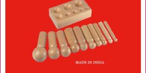 Wooden Block with Punch