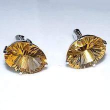 Citrine Gemstone Cufflink