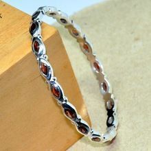 ,Gemstone Silver Jewelry Bangle