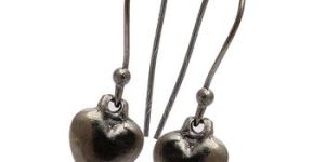 Heart Shape Plain Earring