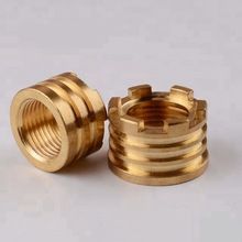 Water Supply Brass Insert Nut