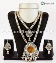 Vintage Oxidized Necklace