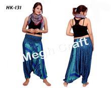 Wide Leg Harem Pants