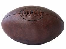 Vintage Leather Rugby Ball