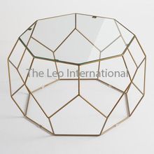 Metal and Glass Table