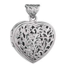 Heart Shape Cage Locket Pendant