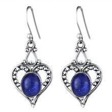 Silver Kyanite Earring