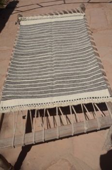 Handcrafted Kharad Camel Wool Carpet