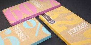 Kraft Paper Packaging for Chocolate Bars