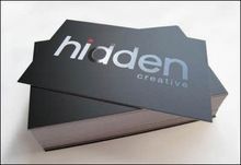 Spot UV Printing on Visiting Cards