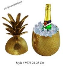 Brass Pineapple Wine Cooler