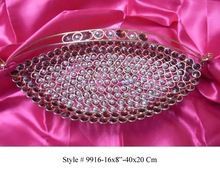 Iron Crystal Boat Basket