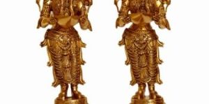 Deep Lakshmi Statue Pair