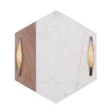 Wood and Marble Tray