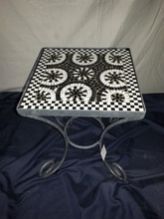 Mosaic Antique Stool