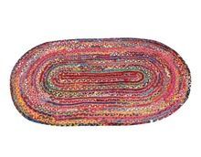 Oval Cotton Chindi Rug