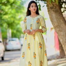 Cotton Printed Women Kurti Palazzo Set