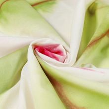 Green Tie Dye Shibori Cotton Fabric