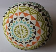 Ethnic Round Cushion Cover