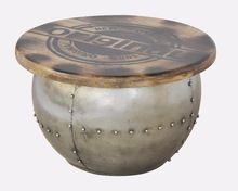 Industrial Round Coffee Table