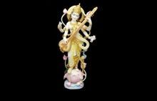 Goddess Sarswati Marble Statue