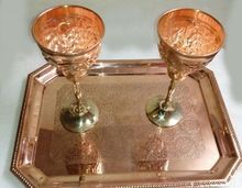 COPPER CHAMPAGNE FLUTES