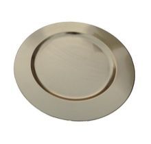 METAL WEDDING CHARGER PLATE