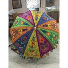 Embroidered Garden Parasols Umbrella