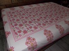 Block Printed Cotton Bedspread