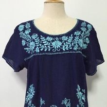 Embroidered Mexican Blouse