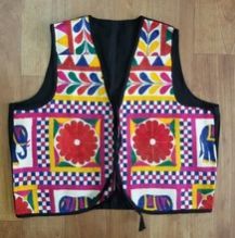 Ladies Short Kutchi Embroidered Jacket