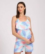 Multicolor Jumpsuit Dress