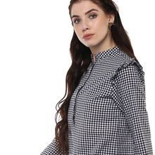 Printed Long Sleeve Lady Blouse Shirt AND Top