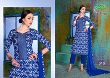 Sadaa Pancchi Cotton Embroidery Salwar Kameez