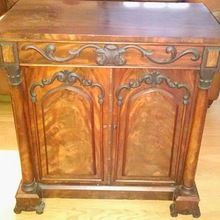 Decorative Antique Hand Carved Wooden Cabinet