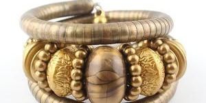 Tibetan Antique Bronze Snake Bracelet