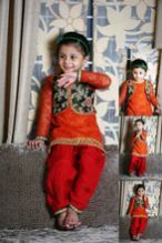 Brocade Punjabi Suit