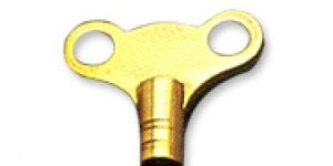 Brass Hardware Clock Key