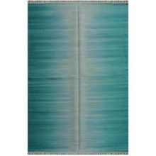 Handmade Wool Rainbow Area Design Rug Durry Carpet