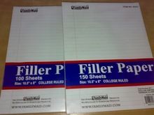 Filler Paper