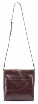 Dark Brown Vintage Look Mens Satchel Bag