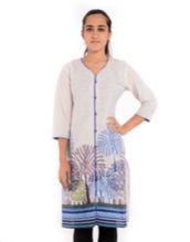 Printed Cotton Girls Tunic