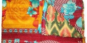 Kantha Quilt Bed Sheet
