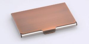Aluminium Slim Business Card Holder