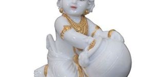 Marble Krishna Statue