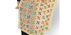 Embroidered Chiffon Dupatta