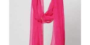 Pink Chiffon Dupatta